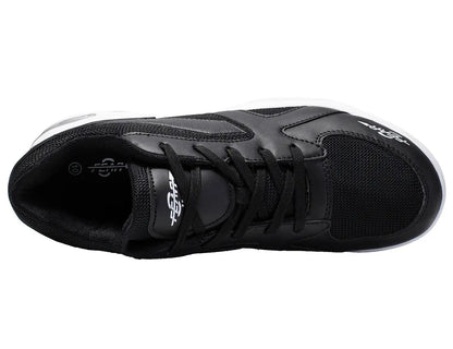 Black High Arch Firm Support All-In-One Walking Shoes, Comfort & Performance