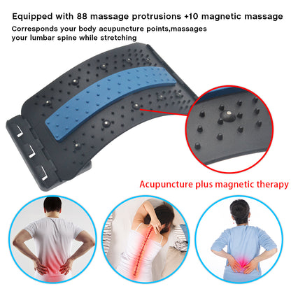 Back Massage Pad Three Settings Neck Legs Arms Acupressure Magnetic Therapy